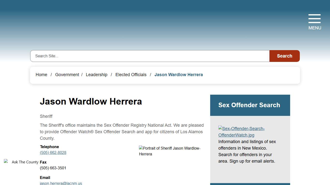 Jason Wardlow Herrera - Incorporated County of Los Alamos, NM